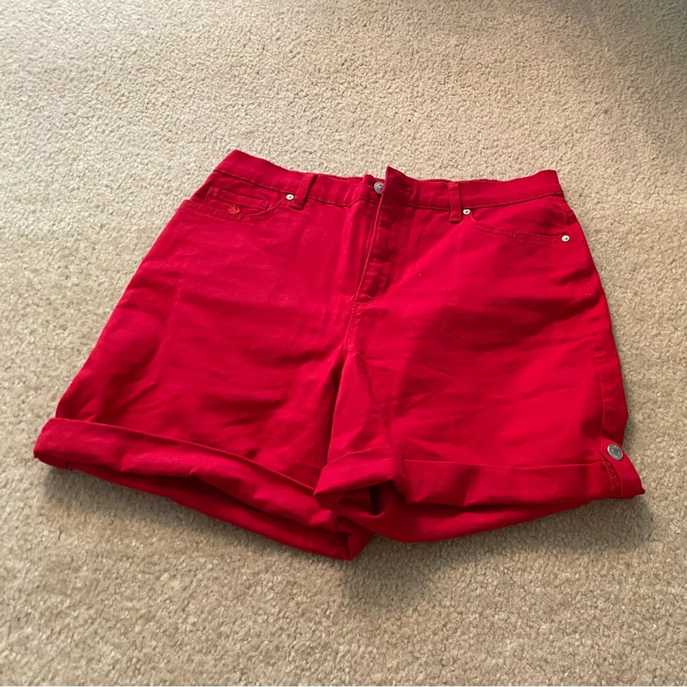 Women’s Red Shorts - Size 12
